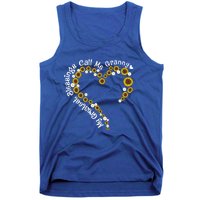 Sunflower Heart Granny My Greatest Blessing Classic Funny Gift Tank Top