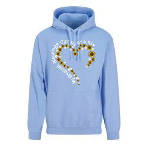 Sunflower Heart Granny My Greatest Blessing Classic Funny Gift Unisex Surf Hoodie