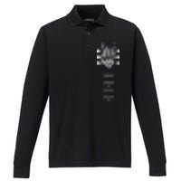 Skeleton Hand Guitar Costume Cool Easy Halloween Gift Performance Long Sleeve Polo