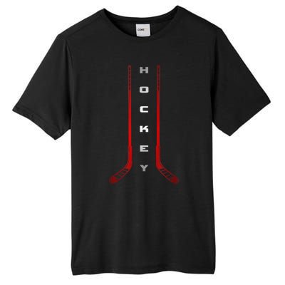 Sticks Hockey Gift For Winter Sports Tall Fusion ChromaSoft Performance T-Shirt