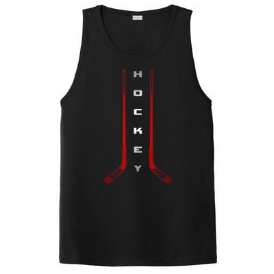 Sticks Hockey Gift For Winter Sports PosiCharge Competitor Tank