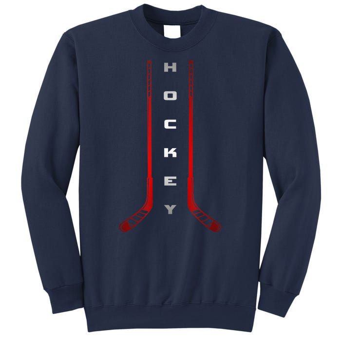 Sticks Hockey Gift For Winter Sports Sweatshirt