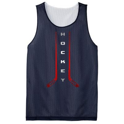 Sticks Hockey Gift For Winter Sports Mesh Reversible Basketball Jersey Tank