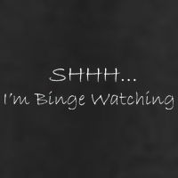 Shh I'm Binge Watching Golf Towel