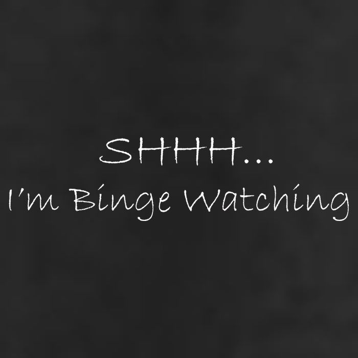 Shh I'm Binge Watching Golf Towel