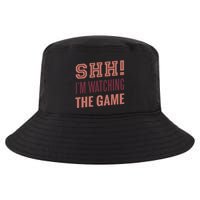 Shh I'm Watching The Game Cool Comfort Performance Bucket Hat