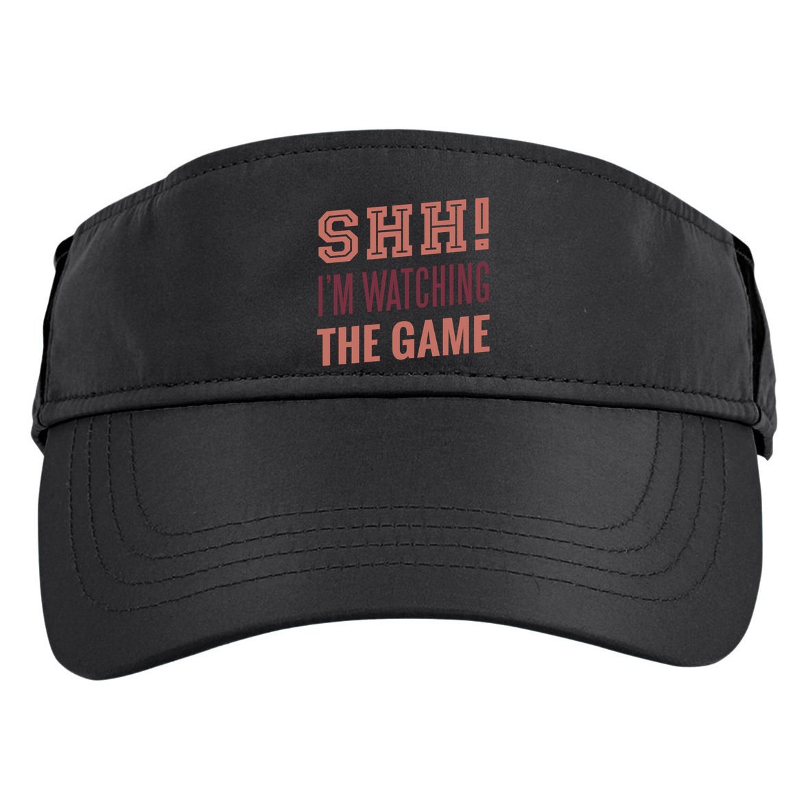 Shh I'm Watching The Game Adult Drive Performance Visor