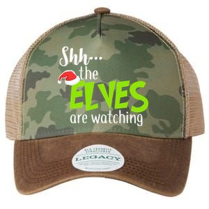 Shh The Elves Are Watching Legacy Tie Dye Trucker Hat