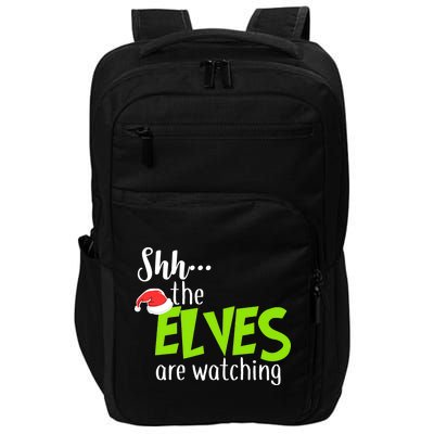 Shh The Elves Are Watching Impact Tech Backpack