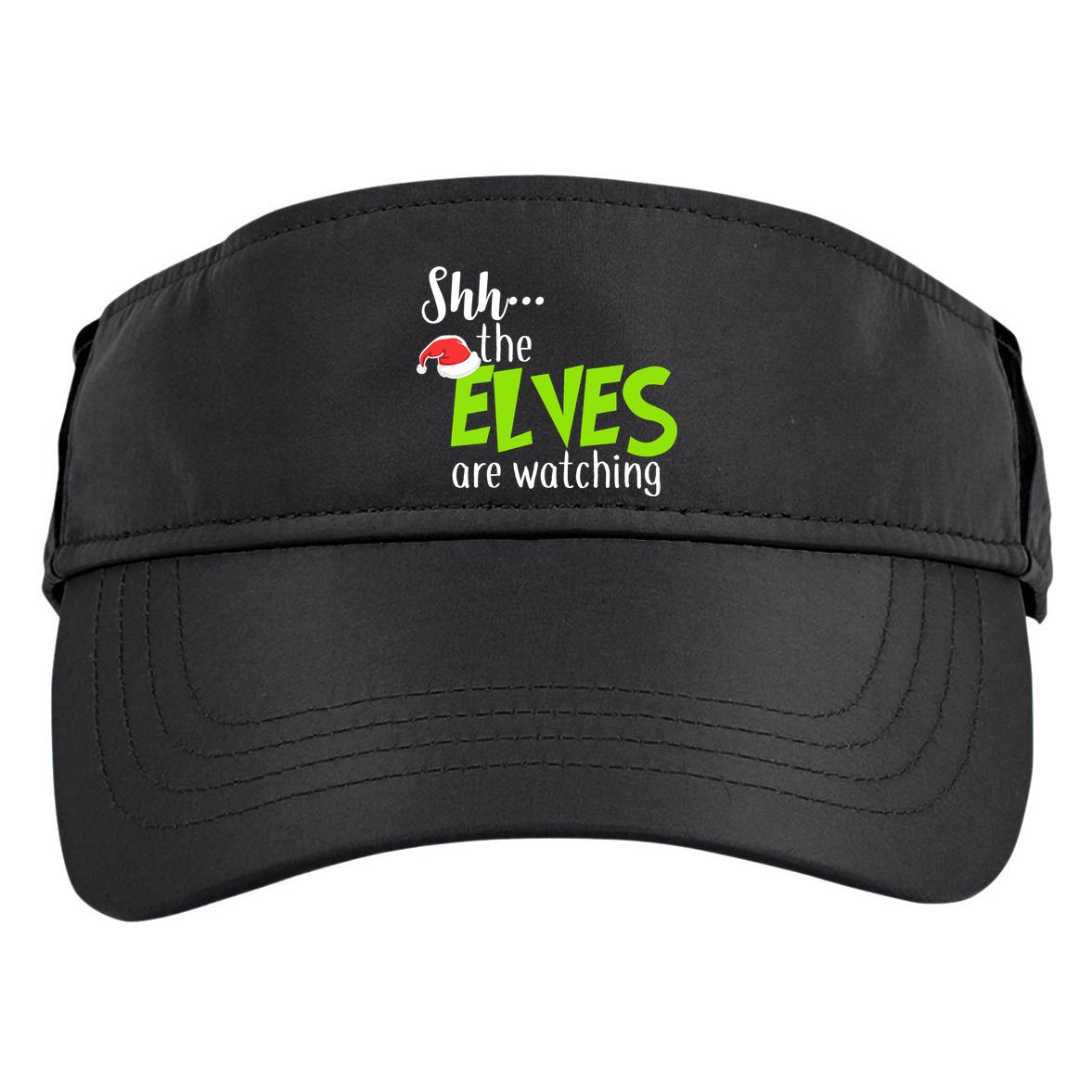 Shh The Elves Are Watching Adult Drive Performance Visor
