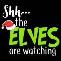 Shh The Elves Are Watching Bucket Hat
