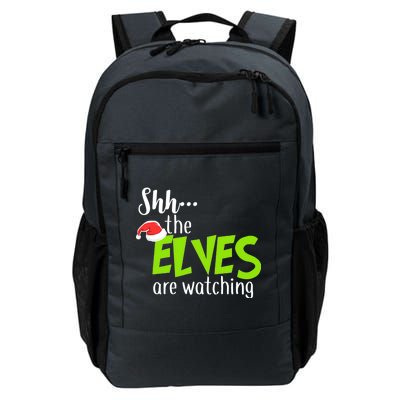 Shh The Elves Are Watching Daily Commute Backpack