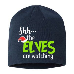 Shh The Elves Are Watching Sustainable Beanie