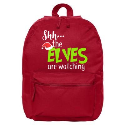 Shh The Elves Are Watching 16 in Basic Backpack