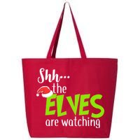 Shh The Elves Are Watching 25L Jumbo Tote