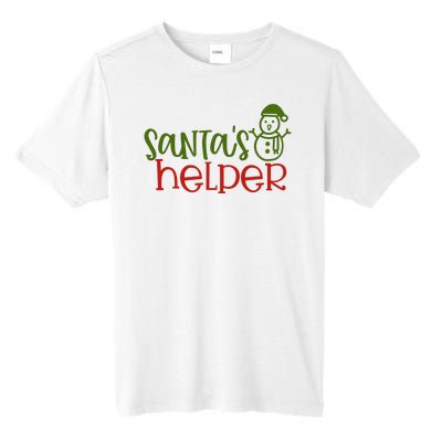 Santas Helper Holiday Gift Tall Fusion ChromaSoft Performance T-Shirt