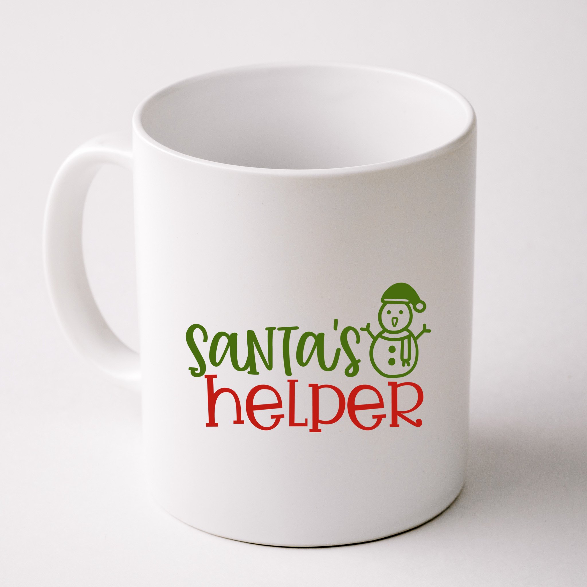 Santas Helper Holiday Gift Mug