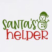 Santas Helper Holiday Gift 11oz C Handle Ceramic Mug