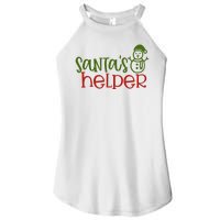 Santas Helper Holiday Gift Women’s Perfect Tri Rocker Tank