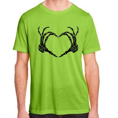 Skeleton Hand Heart Sign Bones Costume Halloween Party Gift Adult ChromaSoft Performance T-Shirt