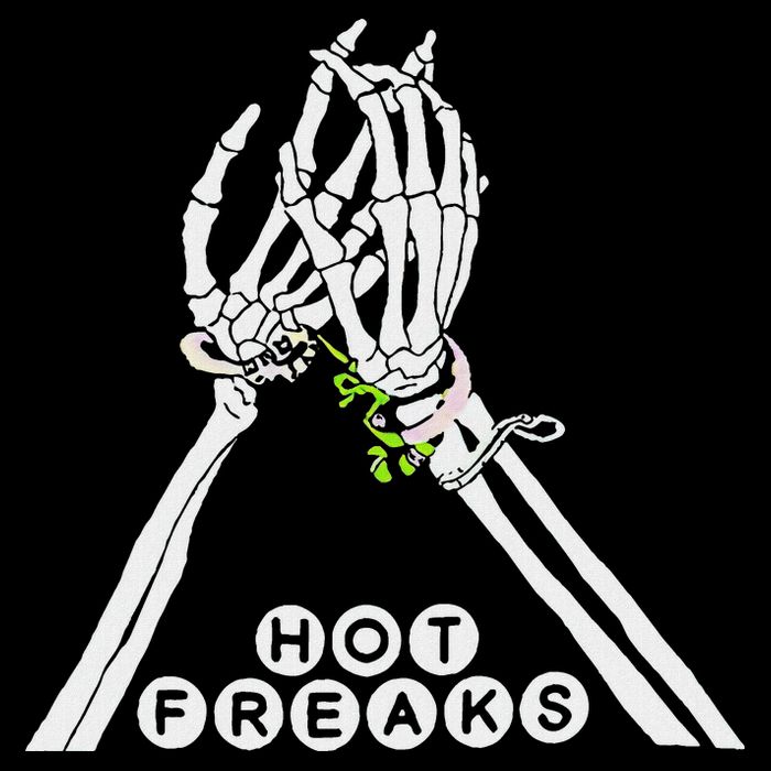 Skull Hand Hot Freaks Sweaty Bones Cooling Performance Crew T-Shirt