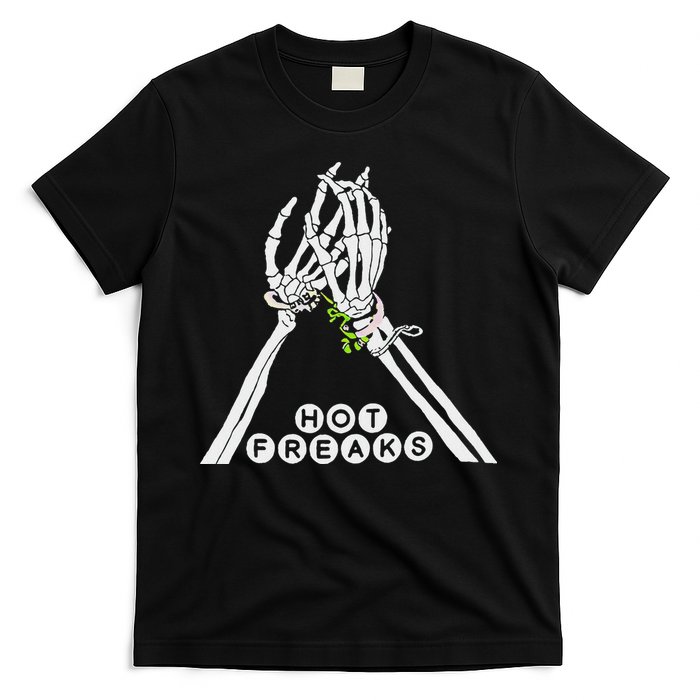Skull Hand Hot Freaks Sweaty Bones T-Shirt
