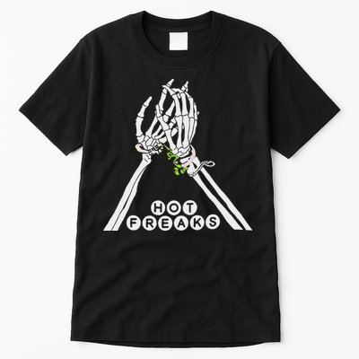 Skull Hand Hot Freaks Sweaty Bones Tall T-Shirt