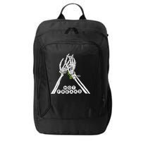 Skull Hand Hot Freaks Sweaty Bones City Backpack