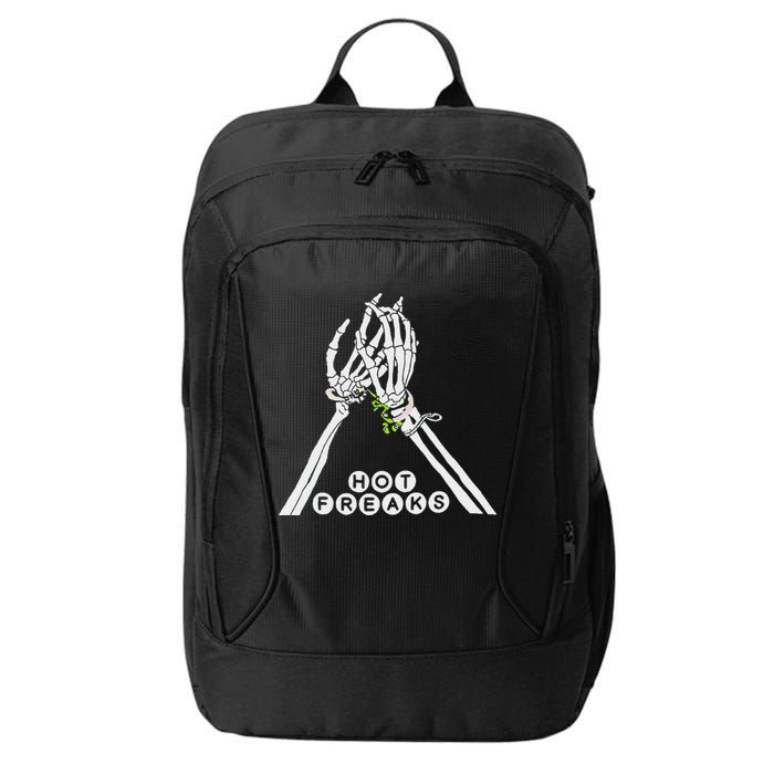 Skull Hand Hot Freaks Sweaty Bones City Backpack