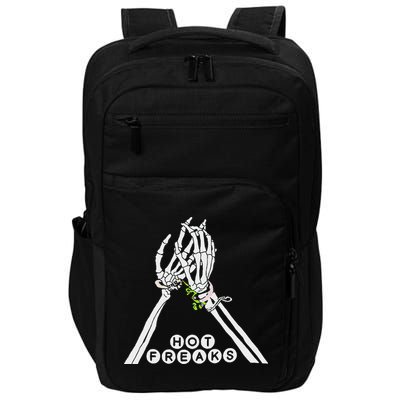 Skull Hand Hot Freaks Sweaty Bones Impact Tech Backpack