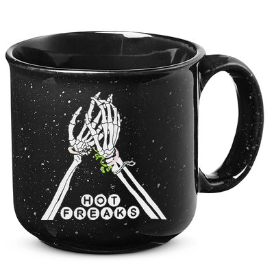 Skull Hand Hot Freaks Sweaty Bones 15oz Campfire Ceramic Mug