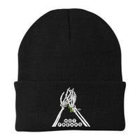 Skull Hand Hot Freaks Sweaty Bones Beanie