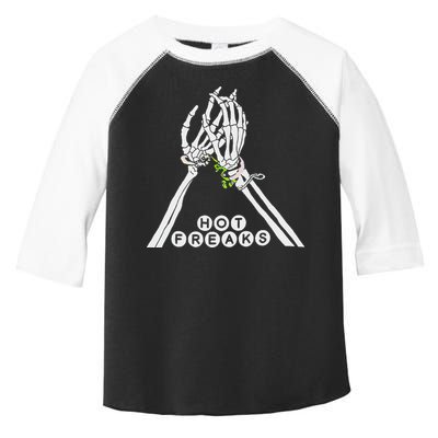 Skull Hand Hot Freaks Sweaty Bones Toddler Fine Jersey T-Shirt