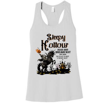 Sleepy Hollow Halloween Women's Racerback Tank