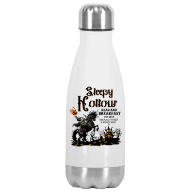 Sleepy Hollow Halloween Stainless Steel Insulated Water Bottle