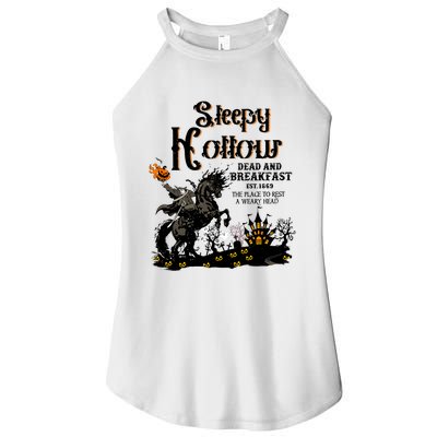 Sleepy Hollow Halloween Women’s Perfect Tri Rocker Tank