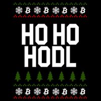 Santa Ho Ho Hodl Funny Crypto Ugly Christmas Wool Snapback Cap