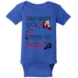 Sexy High Heal Lucky Cute Funny Luck Love Gift Baby Bodysuit