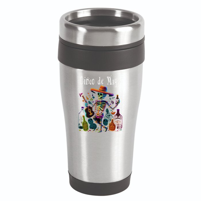 Sip Happens. Happy Cinco De Mayo! 12 16oz Travel Tumbler