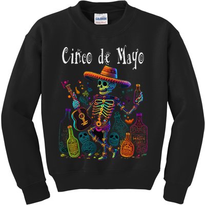 Sip Happens. Happy Cinco De Mayo! 12 Kids Sweatshirt