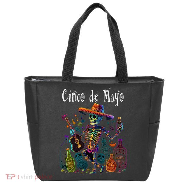 Sip Happens. Happy Cinco De Mayo! 12 Zip Tote Bag