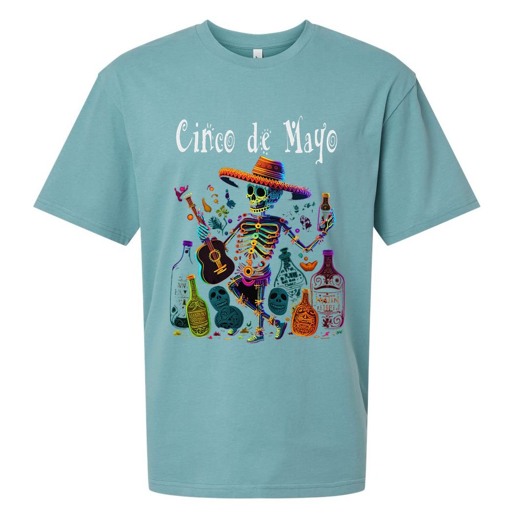 Sip Happens. Happy Cinco De Mayo! 12 Sueded Cloud Jersey T-Shirt