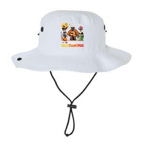 Schnauzer Happy Hallothanksmas Halloween Thanksgiving Xmas Cool Gift Legacy Cool Fit Booney Bucket Hat