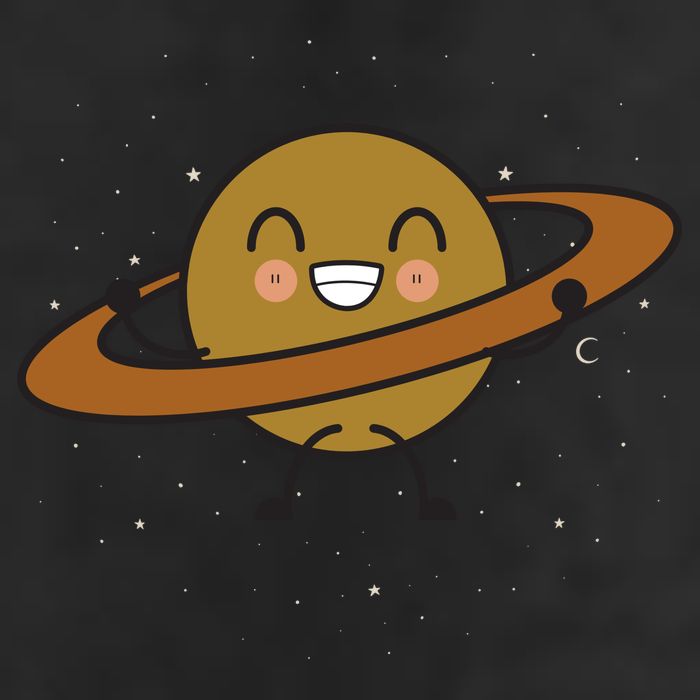 Saturn Hula Hoop Space Cute 11oz C Handle Ceramic Mug