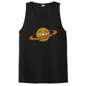 Saturn Hula Hoop Space Cute PosiCharge Competitor Tank