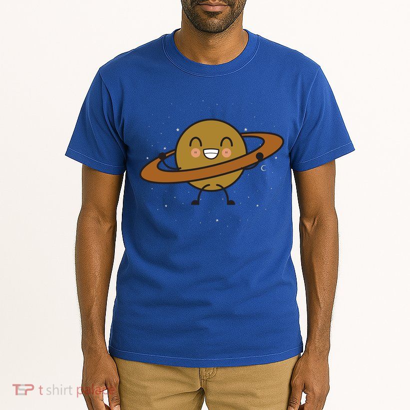Saturn Hula Hoop Space Cute Tall T-Shirt