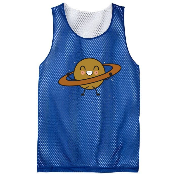 Saturn Hula Hoop Space Cute Mesh Reversible Basketball Jersey Tank