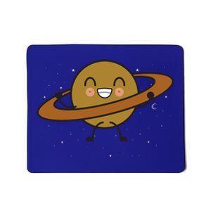 Saturn Hula Hoop Space Cute Mousepad