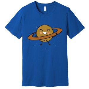 Saturn Hula Hoop Space Cute Premium T-Shirt