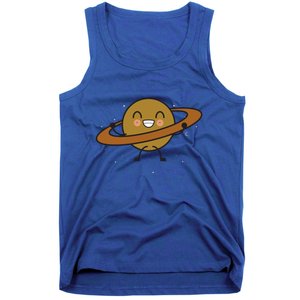 Saturn Hula Hoop Space Cute Tank Top